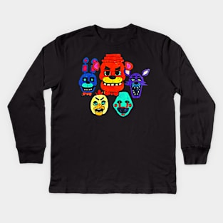 FNAF Kids Long Sleeve T-Shirt